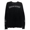 CHROME HEARTS クロムハーツ（原本無） Thermal L/S Tee スクロールラベル CHプラス ロゴ サーマル長袖Tシャツ ブラック系 M【中古】
