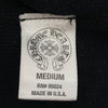 CHROME HEARTS クロムハーツ（原本無） Thermal L/S Tee スクロールラベル CHプラス ロゴ サーマル長袖Tシャツ ブラック系 M【中古】