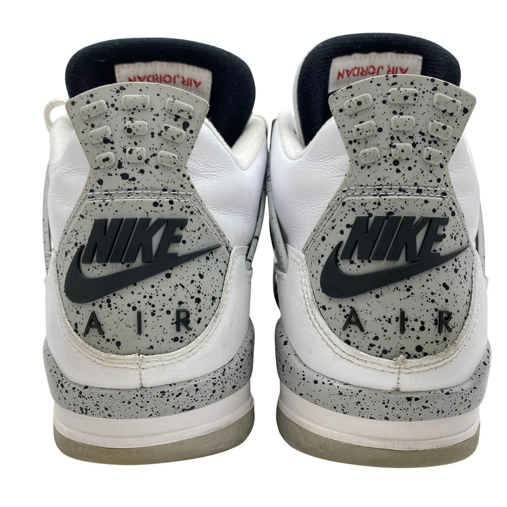 NIKE ナイキ 840606-192 Air Jordan 4 Retro White Cement エアジョーダン4 レトロ ホワイトセメント スニーカー 27.5cm【中古】