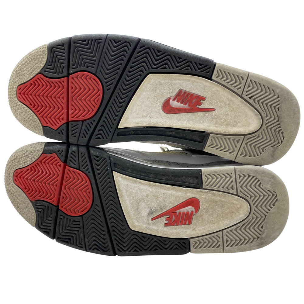 NIKE ナイキ 840606-192 Air Jordan 4 Retro White Cement エアジョーダン4 レトロ ホワイトセメント スニーカー 27.5cm【中古】