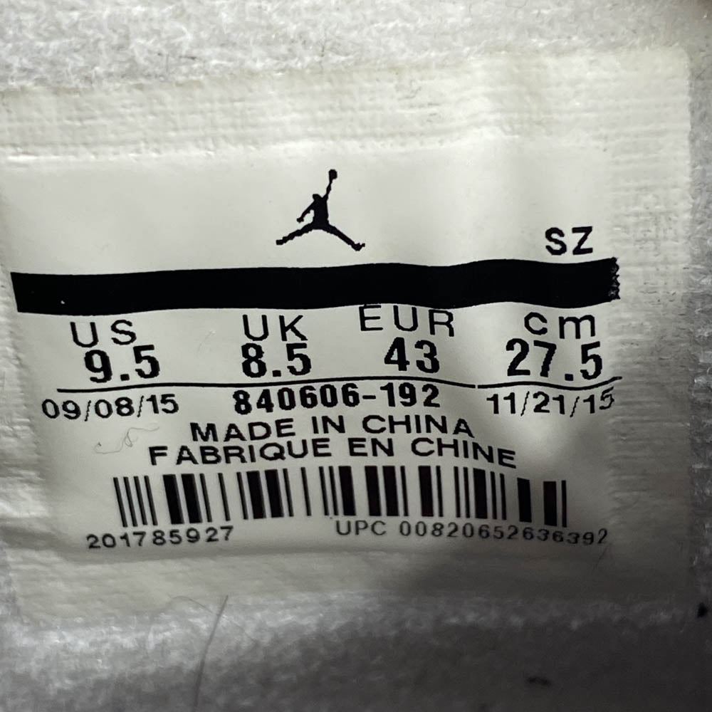 NIKE ナイキ 840606-192 Air Jordan 4 Retro White Cement エアジョーダン4 レトロ ホワイトセメント スニーカー 27.5cm【中古】