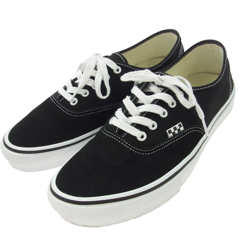 VANS バンズ VN0A5FC8Y28 SKATE AUTHENTIC スケート オーセンティック ローカットスニーカー ブラック系 28.5cm【中古】