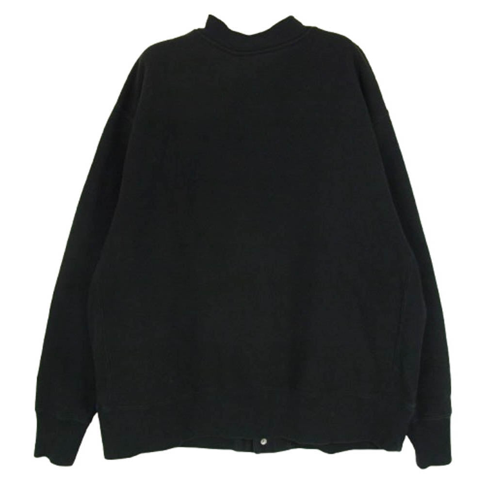 Champion チャンピオン 24AW C8-A035 × BEAMS ビームス × MIN-NANO ミンナノ スウェット カーディガン ブルゾン ブラック系 M【中古】