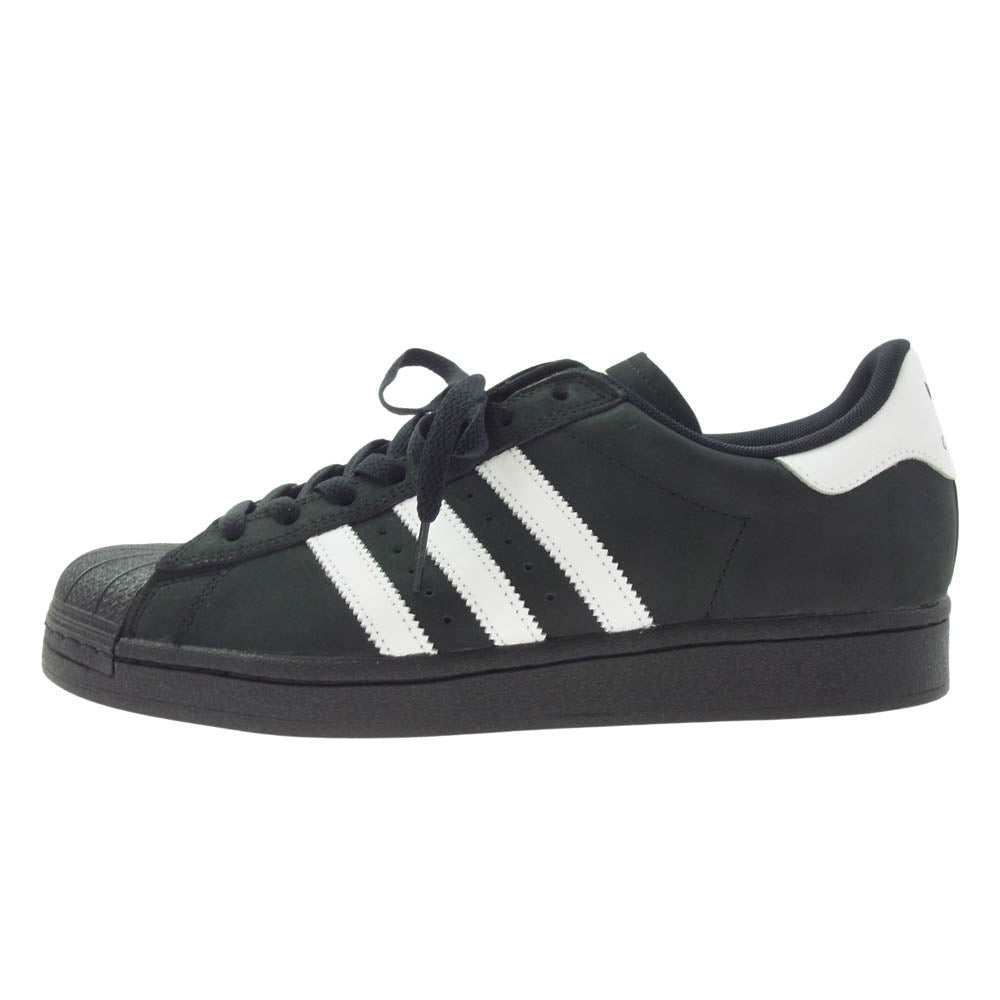 adidas アディダス FV0321 SUPERSTAR ADV スーパースター ローカットスニーカー ブラック系 28.5cm【極上美品】【中古】