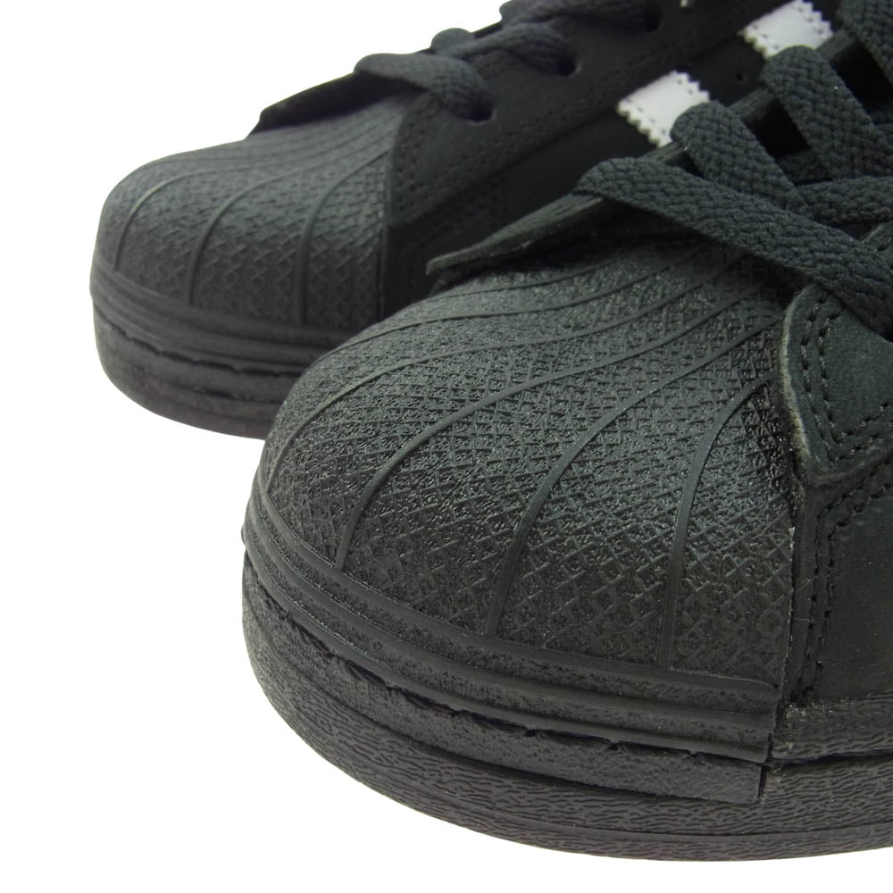 adidas アディダス FV0321 SUPERSTAR ADV スーパースター ローカットスニーカー ブラック系 28.5cm【極上美品】【中古】