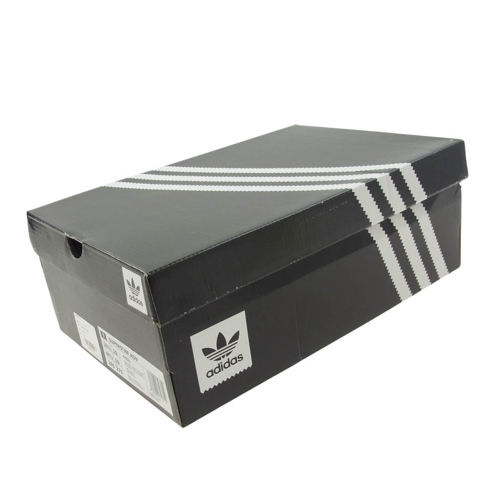 adidas アディダス FV0321 SUPERSTAR ADV スーパースター ローカットスニーカー ブラック系 28.5cm【極上美品】【中古】