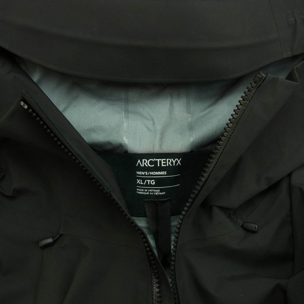 ARC'TERYX アークテリクス X000006488 Beta AR Jacket GORE-TEX ベータ ゴアテックス マウンテンパーカー ナイロンジャケット ブラック系 XL【中古】