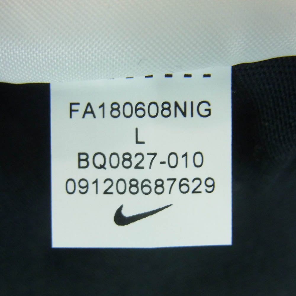 NIKE ナイキ BQ0827-010 Off-White NRG A6 T-Shirt オフホワイト プリント 半袖 Tシャツ ブラック系 L【極上美品】【中古】