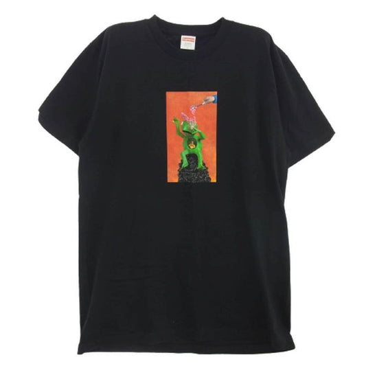 Supreme シュプリーム 17SS Mike Hill Brains Tee マイクヒル フォトプリント ブレインズ 半袖 Tシャツ ブラック系 L【新古品】【未使用】【中古】