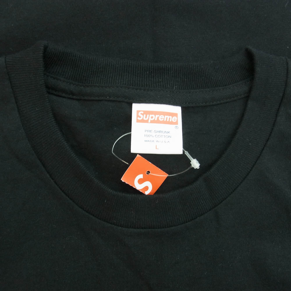 Supreme シュプリーム 17SS Mike Hill Brains Tee マイクヒル フォトプリント ブレインズ 半袖 Tシャツ ブラック系 L【新古品】【未使用】【中古】