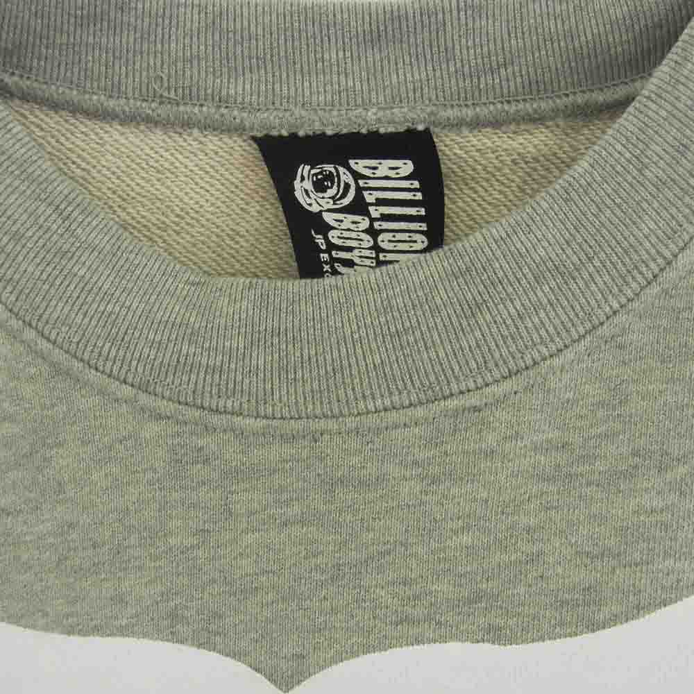 Billionaire Boys Club ビリオネアボーイズクラブ x BOUNTY HUNTER バウンティーハンター プリント クルー スウェット グレー系 L【中古】