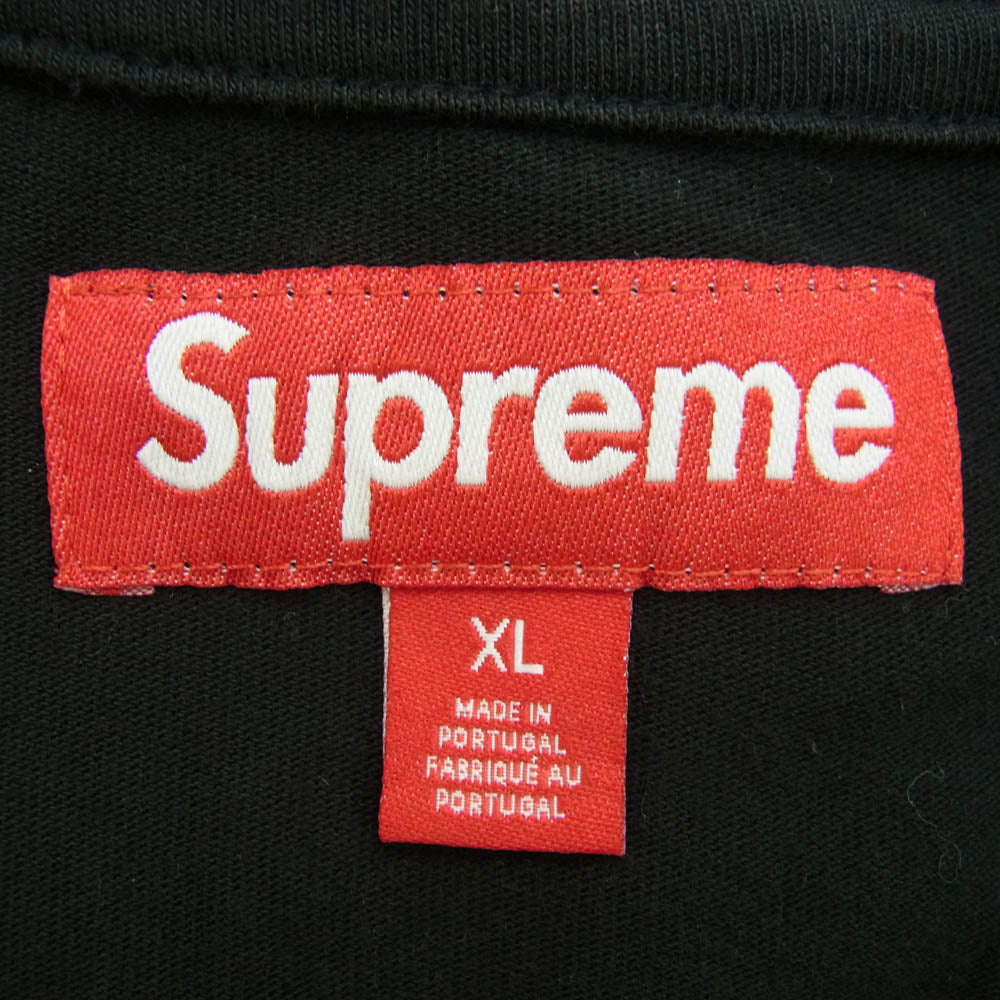 Supreme シュプリーム 25SS Small Box Logo LS Tee スモール ボックス ロゴ 長袖 Tシャツ ブラック系 XL【中古】