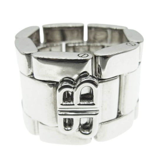 BALENCIAGA バレンシアガ 792607 24/7 Brass Ring リング シルバー系 約20号【中古】