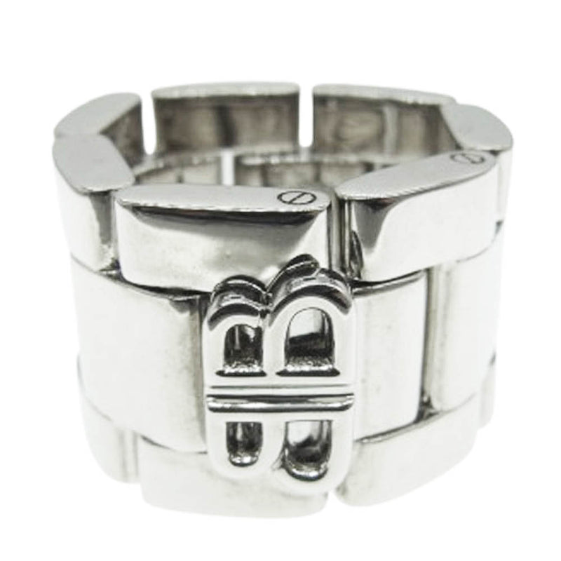 BALENCIAGA バレンシアガ 792607 24/7 Brass Ring リング シルバー系 約20号【中古】