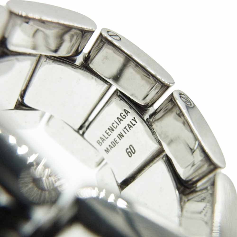BALENCIAGA バレンシアガ 792607 24/7 Brass Ring リング シルバー系 約20号【中古】