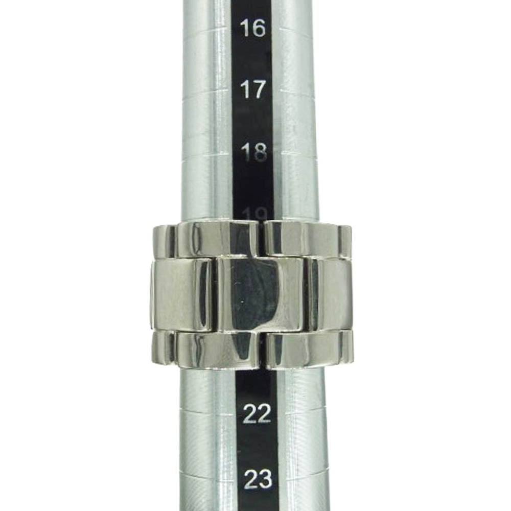 BALENCIAGA バレンシアガ 792607 24/7 Brass Ring リング シルバー系 約20号【中古】