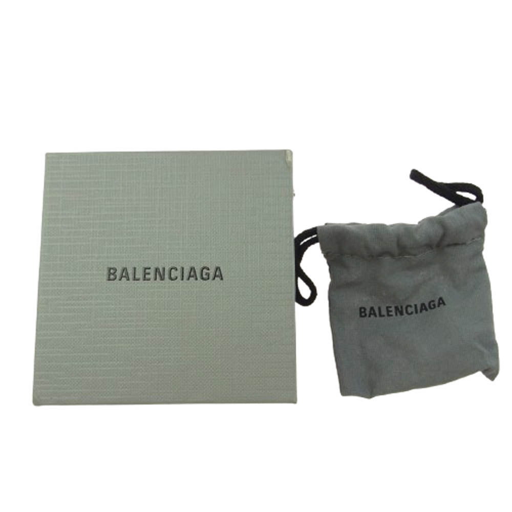 BALENCIAGA バレンシアガ 792607 24/7 Brass Ring リング シルバー系 約20号【中古】