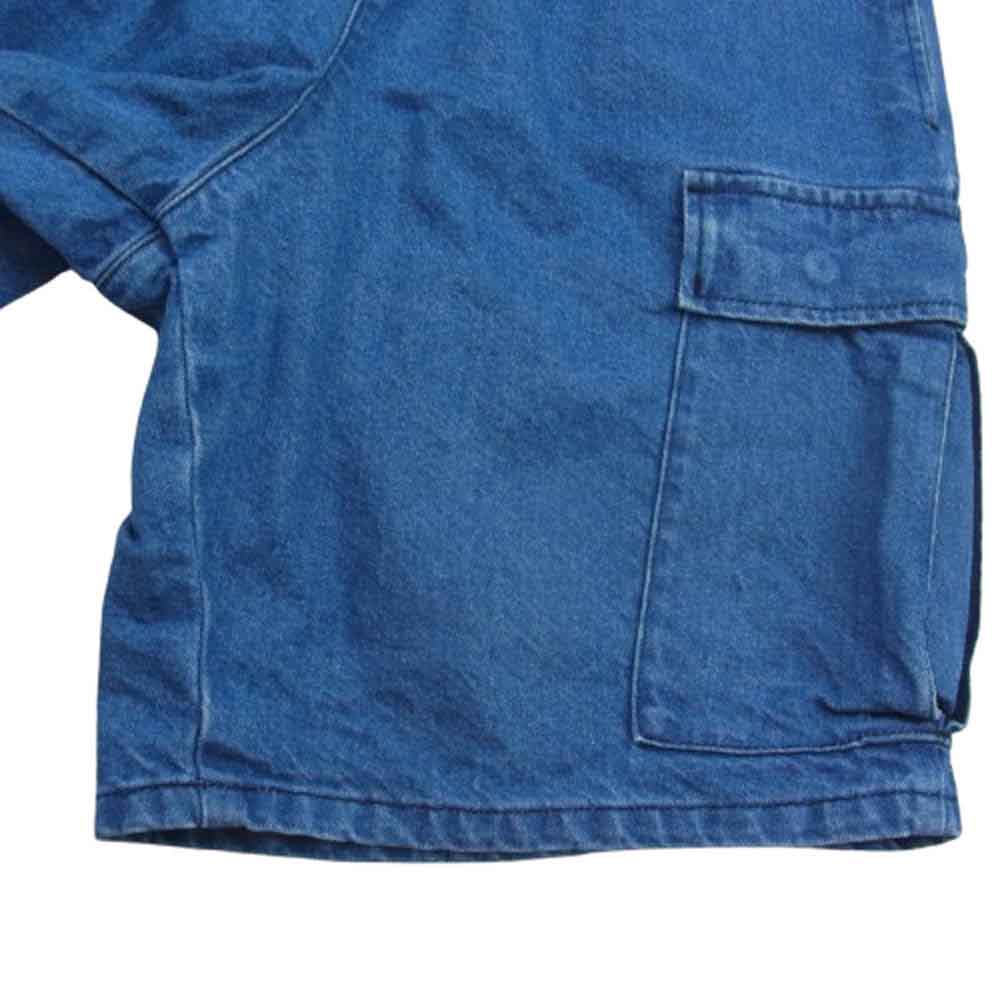 WTAPS ダブルタップス 241WVDT-PTM08 MILS2301 / SHORTS / COTTON. DENIM デニム 6ポケット カーゴ ショーツ インディゴブルー系 2【中古】