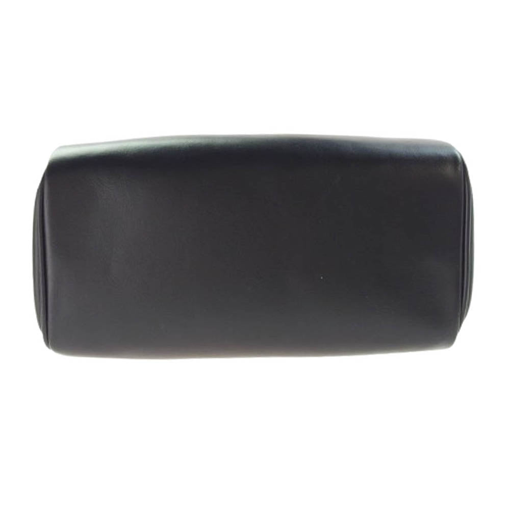 robe de chambre COMME des GARCONS ローブドシャンブルコムデギャルソン フェイクレザー ドクターバッグ ハンドバッグ ブラック系【中古】