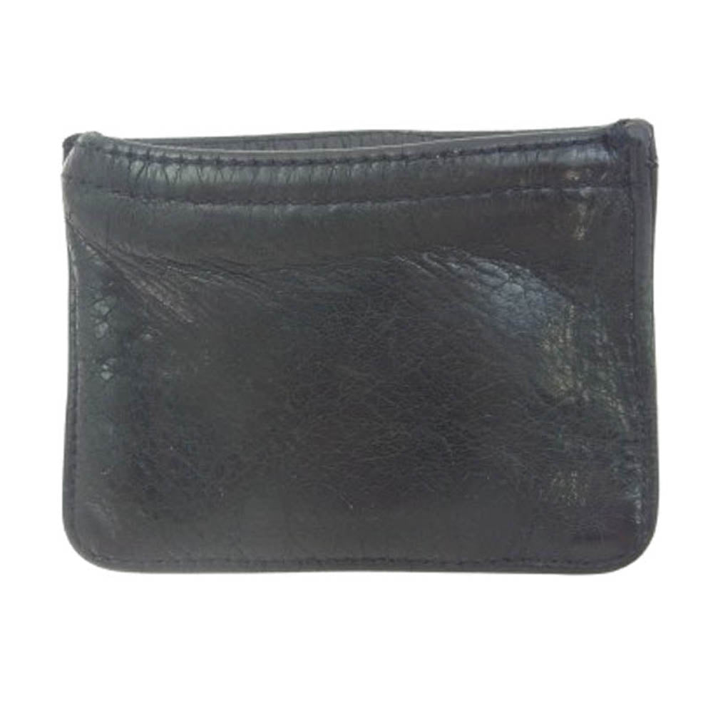 CHROME HEARTS クロムハーツ（原本無） ZPR CHNG PURSE2 チェンジパース #2 ダガージップ レザー コインケース ブラック系【中古】