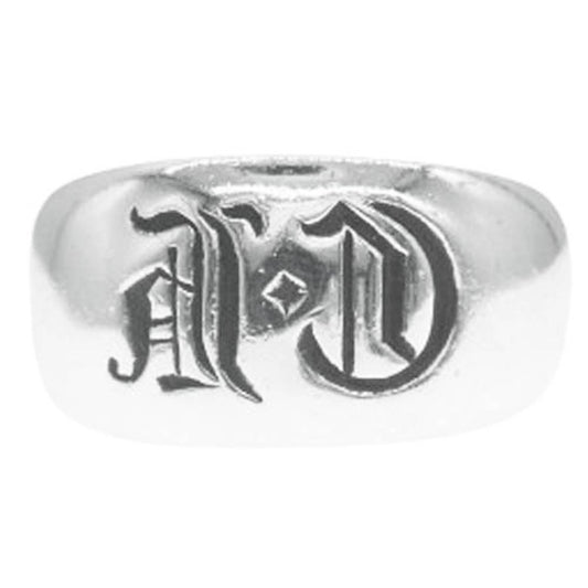 CHROME HEARTS クロムハーツ（原本無） SEAL STAMP CH シール スタンプ リング シルバー系 24.5号【中古】