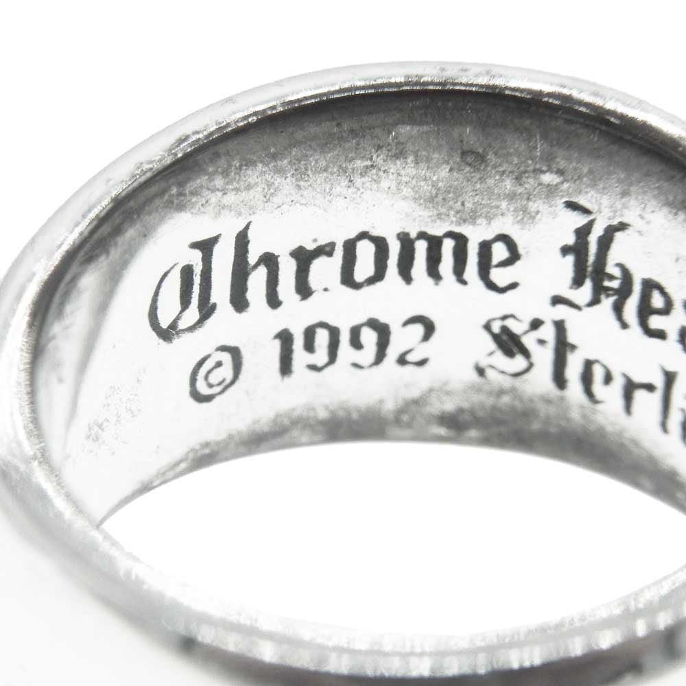 CHROME HEARTS クロムハーツ（原本無） SEAL STAMP CH シール スタンプ リング シルバー系 24.5号【中古】