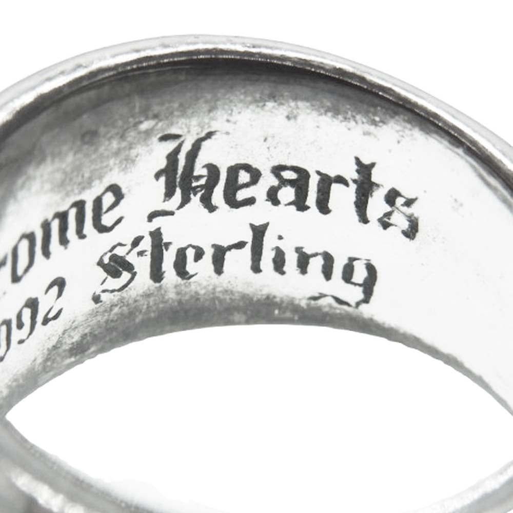 CHROME HEARTS クロムハーツ（原本無） SEAL STAMP CH シール スタンプ リング シルバー系 24.5号【中古】