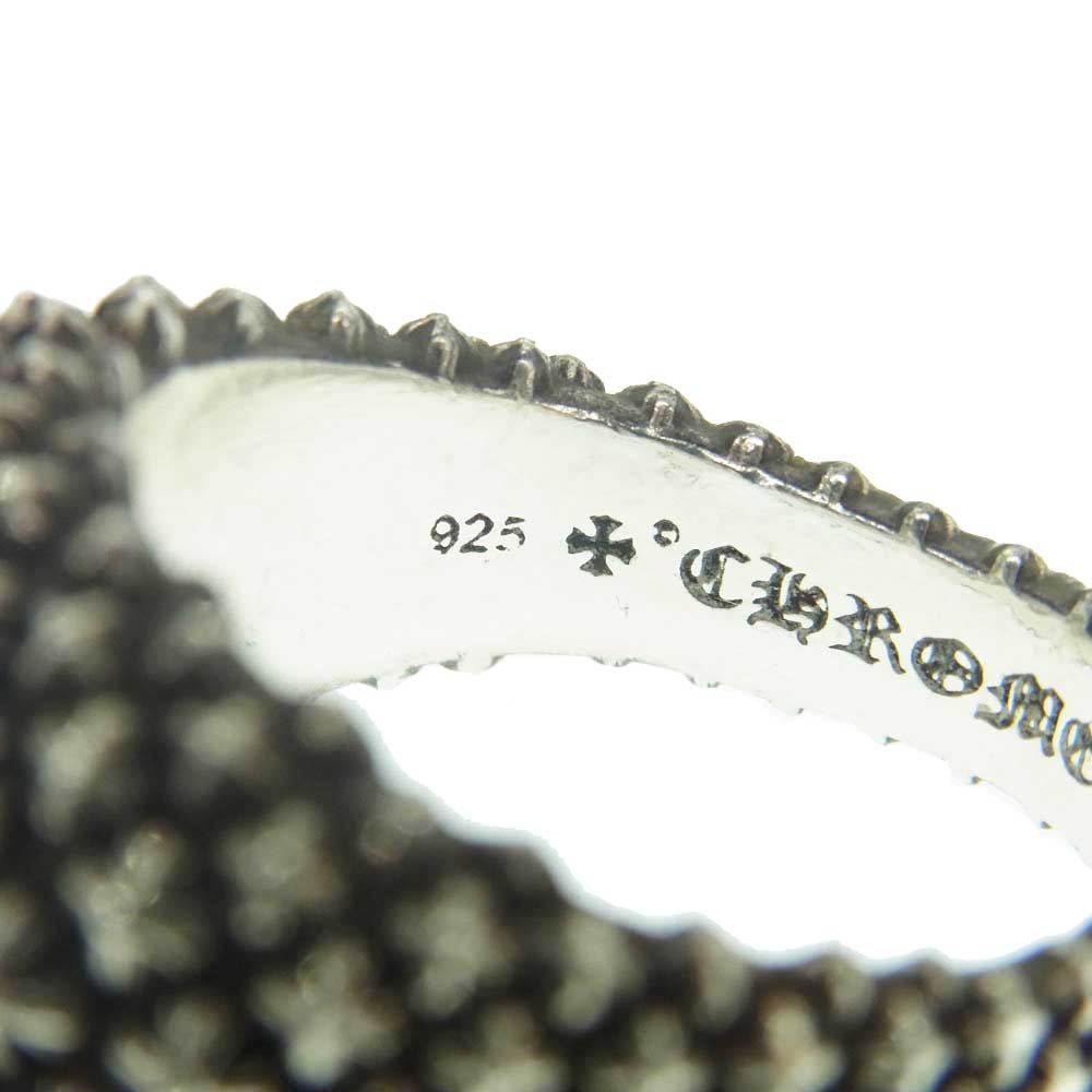 CHROME HEARTS クロムハーツ（原本無） LITTE BALL CH PLS リトルボールCHプラスリング 20.5号【中古】