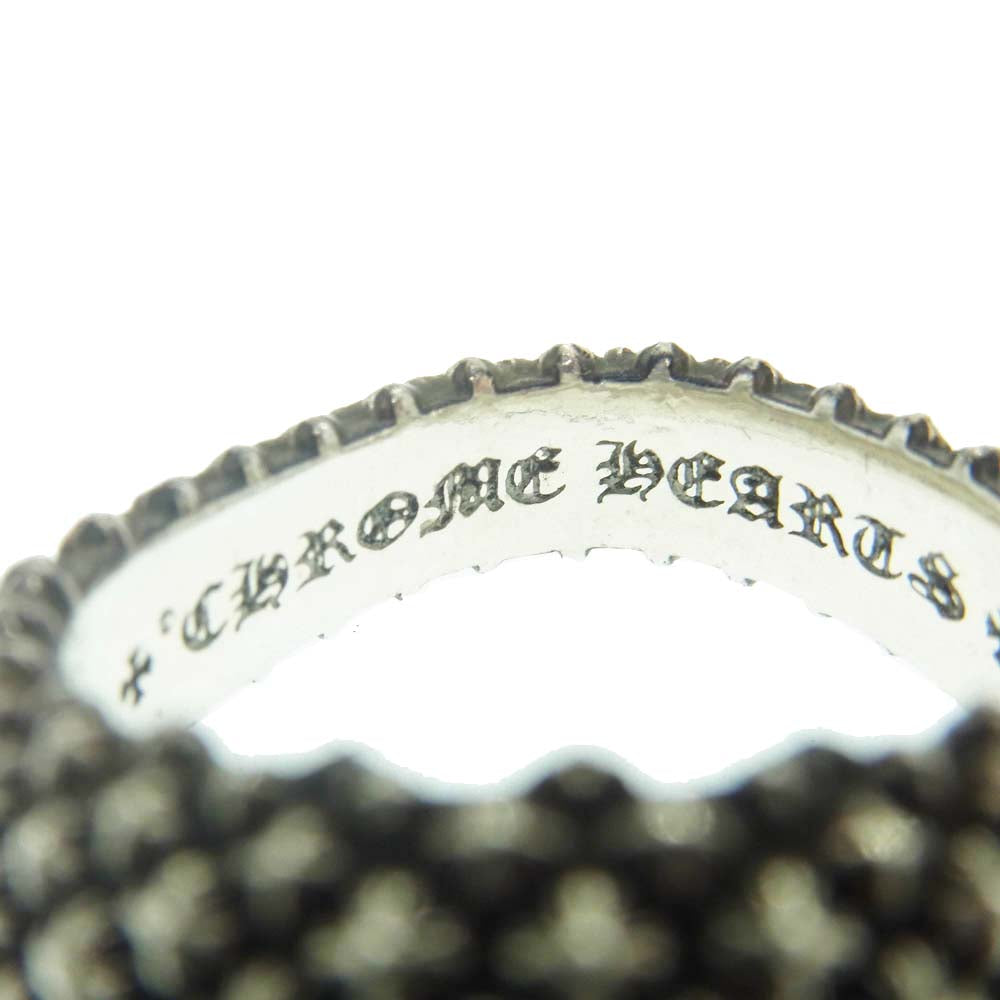 CHROME HEARTS クロムハーツ（原本無） LITTE BALL CH PLS リトルボールCHプラスリング 20.5号【中古】