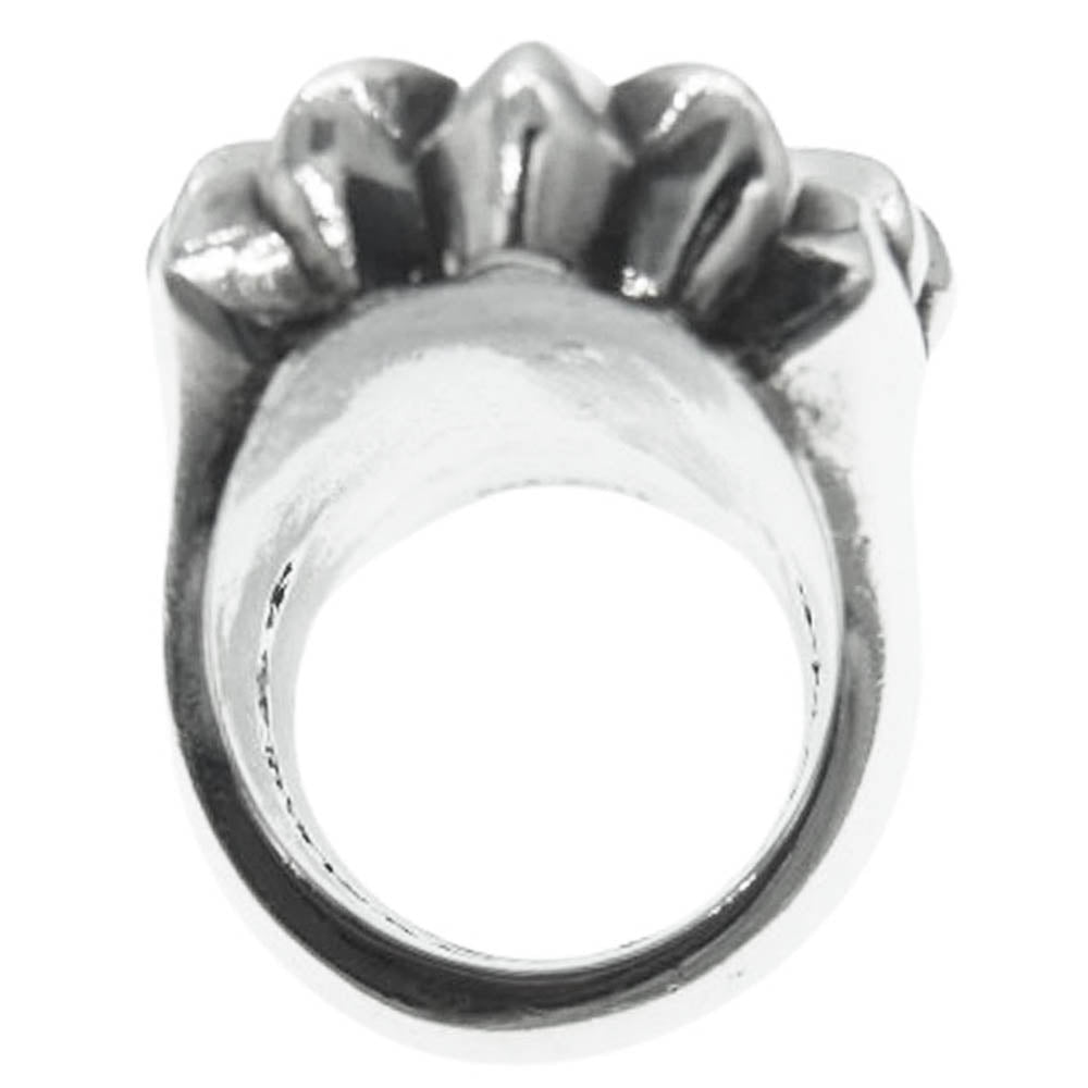 CHROME HEARTS クロムハーツ（原本無） LNG PJ CH CRS ロング PJ CHクロス リング シルバー系 17.5号【中古】