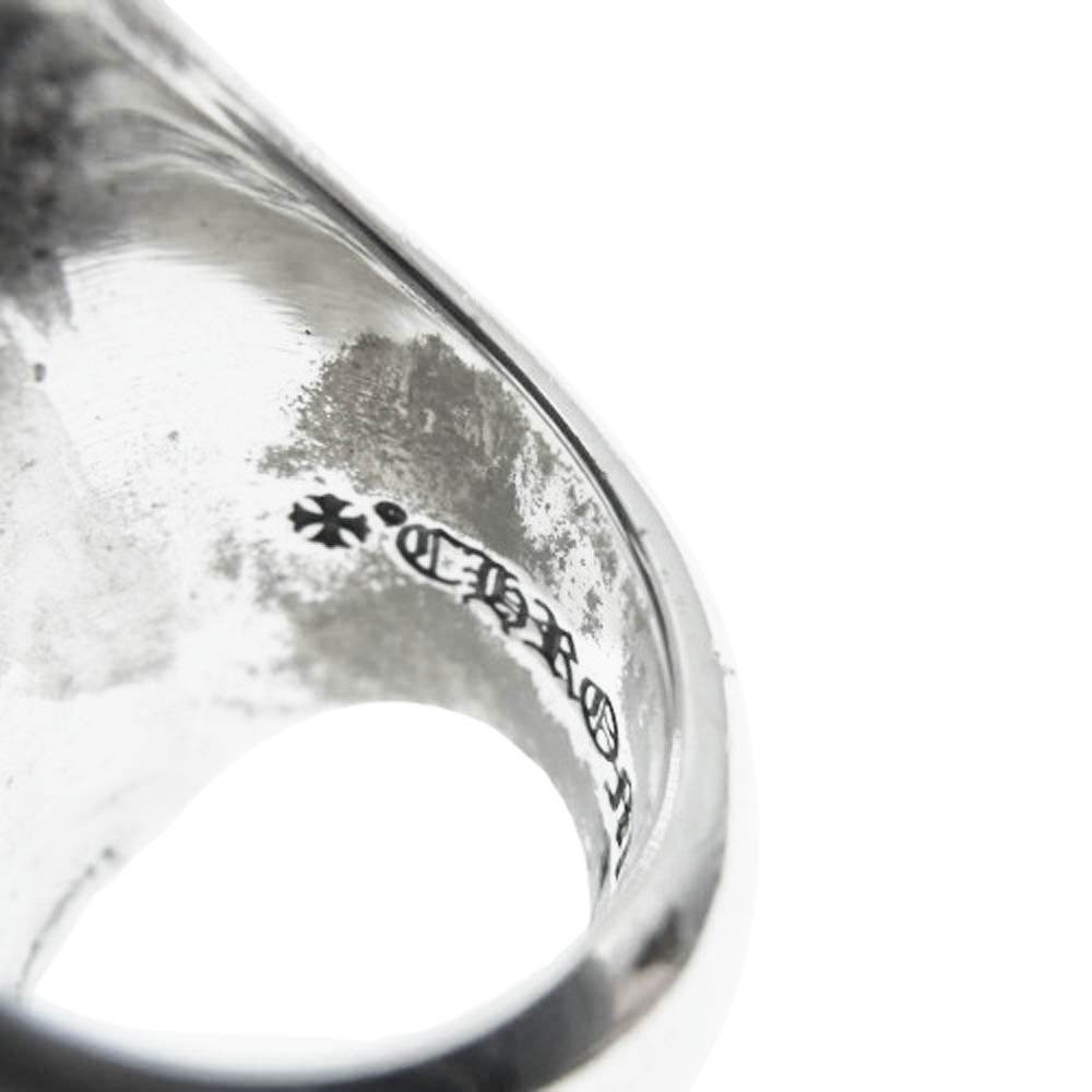 CHROME HEARTS クロムハーツ（原本無） LNG PJ CH CRS ロング PJ CHクロス リング シルバー系 17.5号【中古】