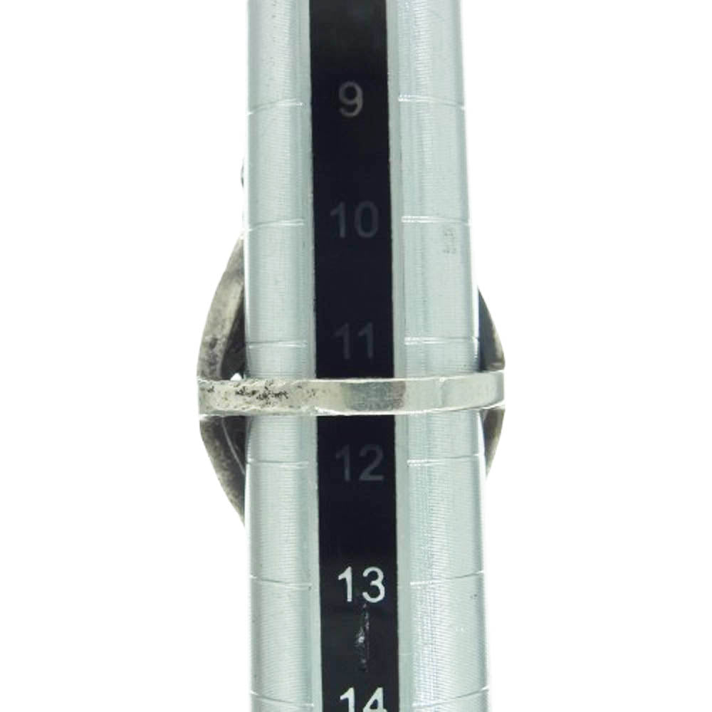 CHROME HEARTS クロムハーツ（原本無） RECT CH CRS SIDE カクテルCH リング 11.5号【中古】