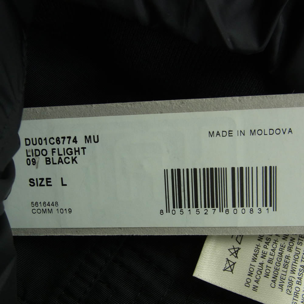 Rick Owens リックオウエンス DU01C6774-MU DRKSHDW Lido Flight Jacket フライト ジャケット ブラック系 L【中古】