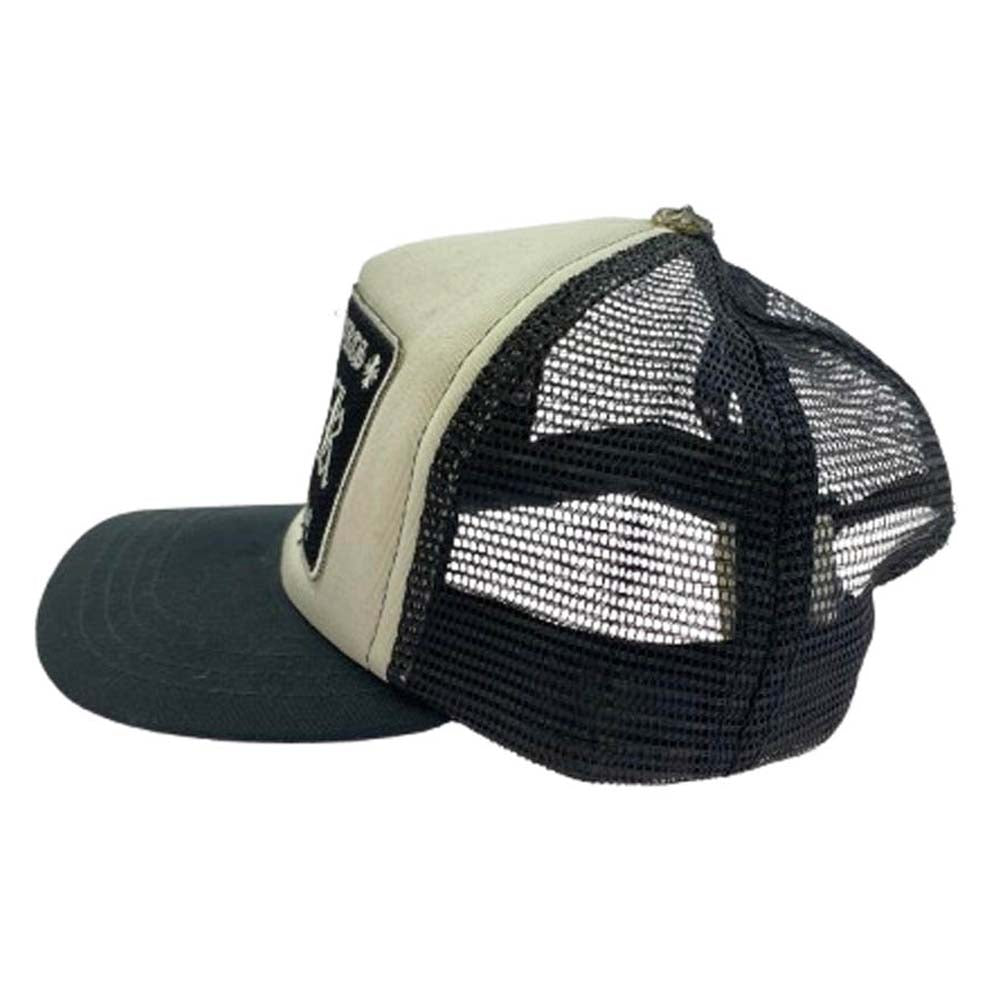 CHROME HEARTS クロムハーツ（原本無） ブラックシンフォニーギャランティ付属 FUCK TRUCKER CAP トラッカー キャップ ブラック系 23-60【中古】