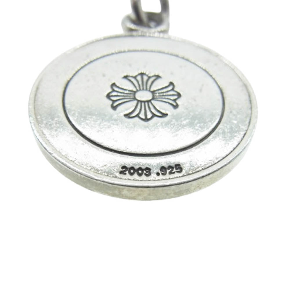 CHROME HEARTS クロムハーツ（原本無） ブラックシンフォニーギャランティ付属 CHRM ANGL MDL エンジェルメダル チャーム V1 シルバー系【中古】