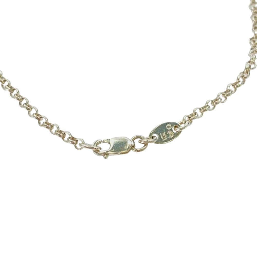 CHROME HEARTS クロムハーツ（原本無） ブラックシンフォニーギャランティ付属 18inch NECKCHAIN R18 ロールチェーン 18インチ シルバー系【中古】