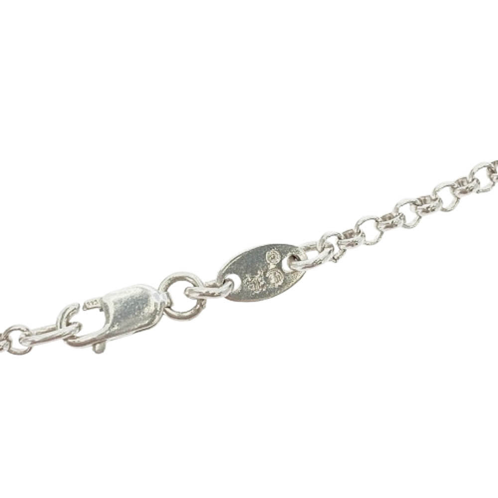 CHROME HEARTS クロムハーツ（原本無） ブラックシンフォニーギャランティ付属 18inch NECKCHAIN R18 ロールチェーン 18インチ シルバー系【中古】