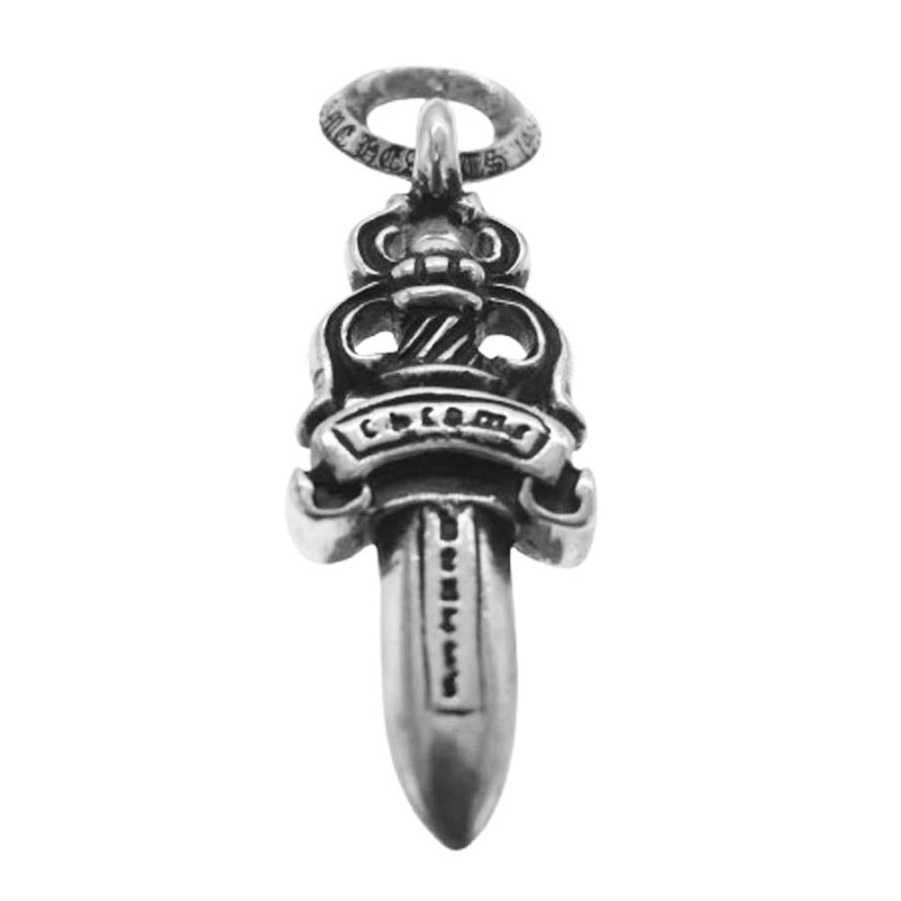 CHROME HEARTS クロムハーツ（原本無） ブラックシンフォニーギャランティ付属 #5DAGGER ZIP1 #5 ダガーチャーム シルバー系【中古】