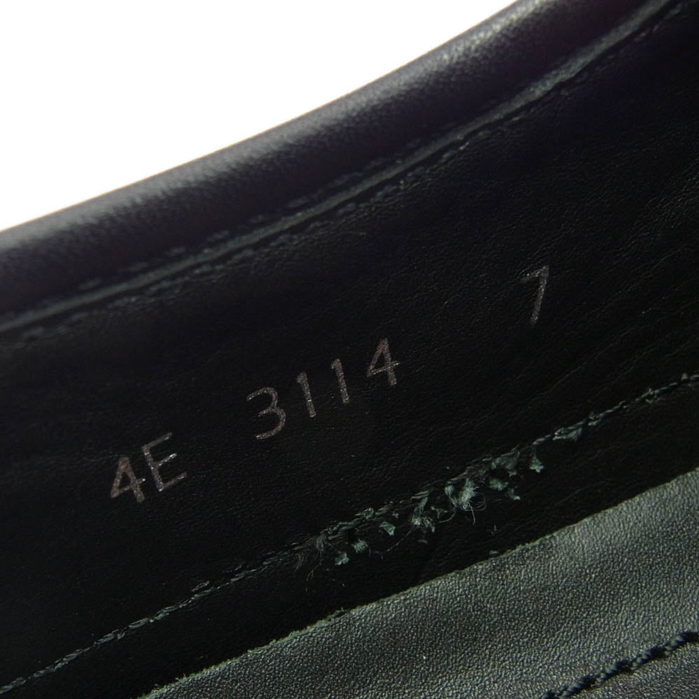 PRADA SPORTS プラダスポーツ 3114 レザー切替 ナイロン ローカットスニーカー ブラック系 4E【美品】【中古】