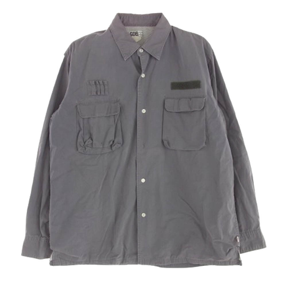 GOODENOUGH グッドイナフ ワークシャツ ジャケット グレー系 L【中古】