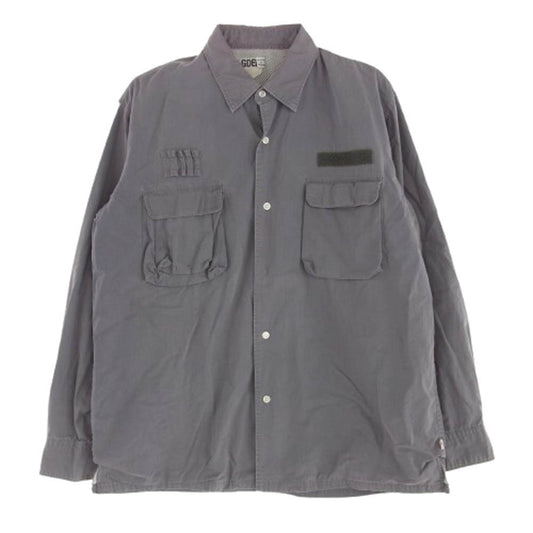 GOODENOUGH グッドイナフ ワークシャツ ジャケット グレー系 L【中古】