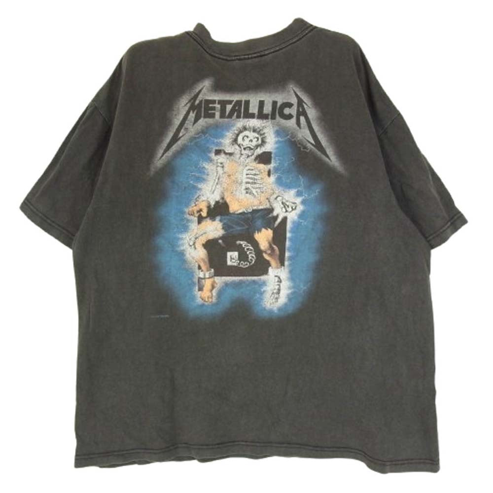 80s 1988年 vintage Tシャツ フェード メタリカ バック スカル 80s 1988年 vintage Tシャツ フェード メタリカ バック スカル