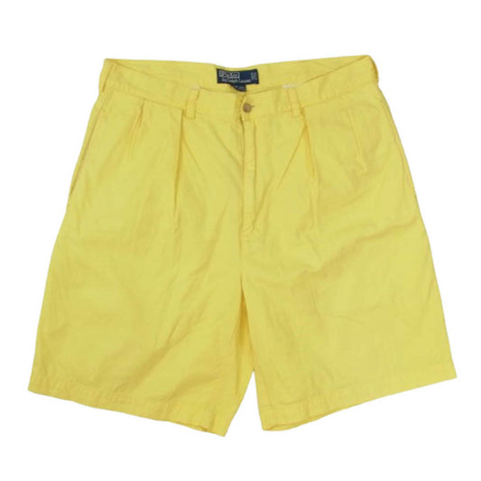 POLO RALPH LAUREN ポロ・ラルフローレン TYLER SHORT タイラー ショート パンツ ハーフパンツ イエロー系 34【中古】