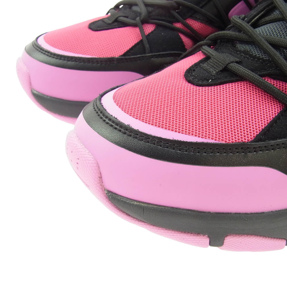 Alexander McQueen アレキサンダーマックイーン 700701 R2842 6034 McQ マックキュー ICO ARATANA SNEAKER スニーカー ブラック系 ピンク系 43【極上美品】【中古】