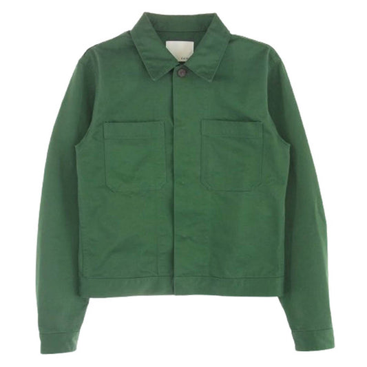 カイコー 22SS KAIKO-22-001 FINX TWILL UTILITY JACKET フィンクス コットン ユーティリティ ジャケット グリーン系 1【中古】