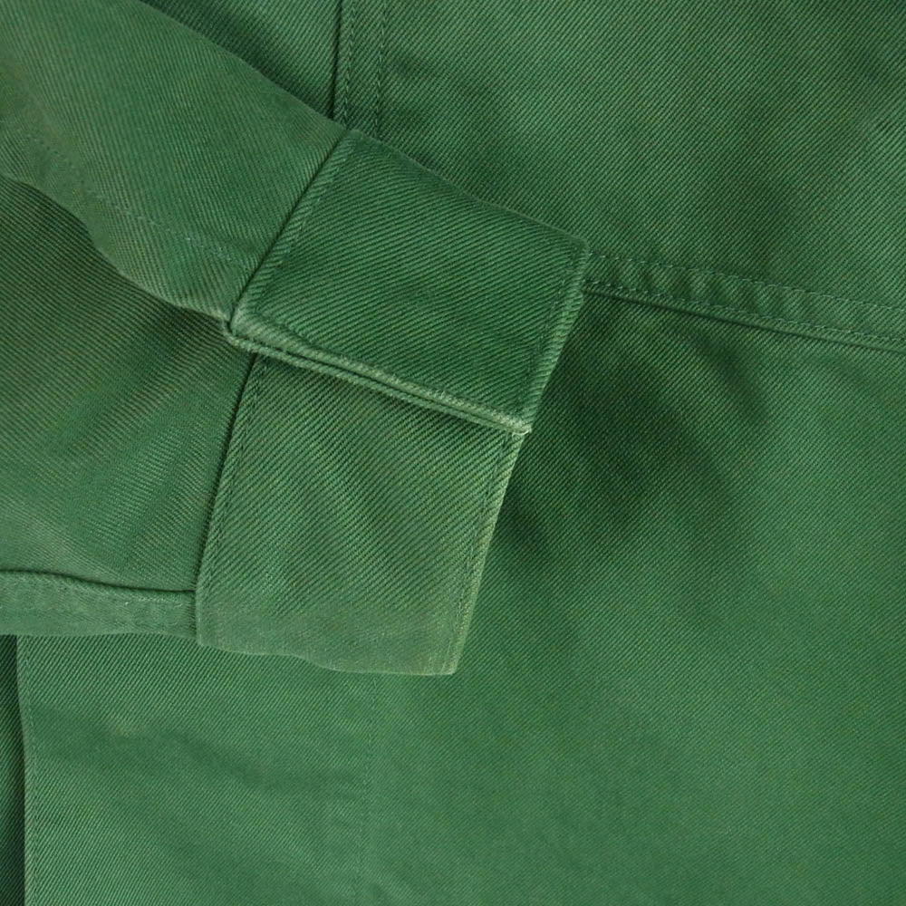 カイコー 22SS KAIKO-22-001 FINX TWILL UTILITY JACKET フィンクス コットン ユーティリティ ジャケット グリーン系 1【中古】