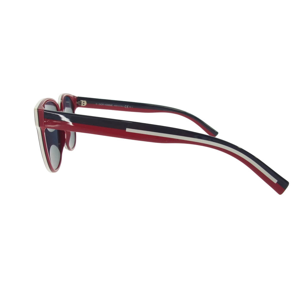 DIOR HOMME ディオールオム DIORFLAG1 セルフレーム ウェリントン サングラス 55□17　150【中古】