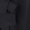 GRAPHPAPER グラフペーパー 22AW GM223-10171 Hard Gabardine Soutien Collar Coat コーデュロイ襟 比翼ボタン ウール ハード ギャバジン ステンカラー コート ブラック系 2【中古】