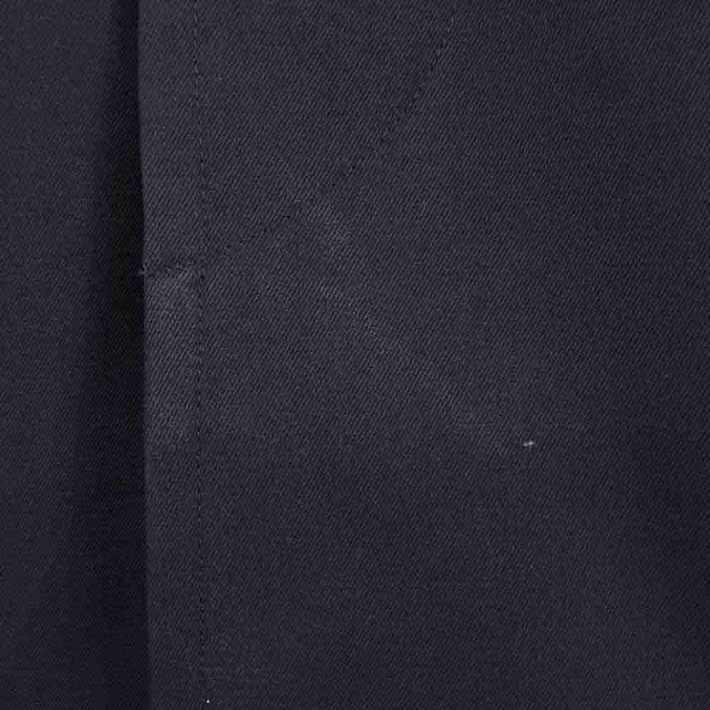 GRAPHPAPER グラフペーパー 22AW GM223-10171 Hard Gabardine Soutien Collar Coat コーデュロイ襟 比翼ボタン ウール ハード ギャバジン ステンカラー コート ブラック系 2【中古】