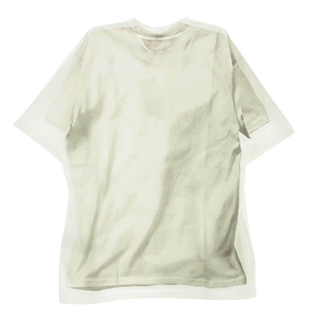 Supreme シュプリーム 24SS MM6 Maison Margiela Box Logo Tee 転写 ボックスロゴ Tシャツ ホワイト系 グレー系 M【新古品】【未使用】【中古】